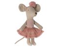 Load image into Gallery viewer, Maileg Little Sister Ballerina (Rose or Off White)
