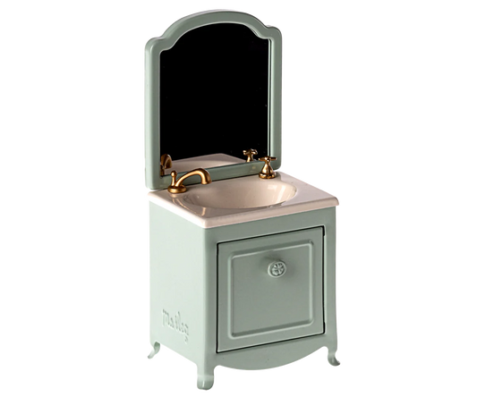 Maileg Sink Dresser, Mouse (Mint or Powder or Off-White)