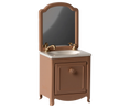 Load image into Gallery viewer, Maileg Sink Dresser, Mouse (Mint or Dark Powder or Off-White)
