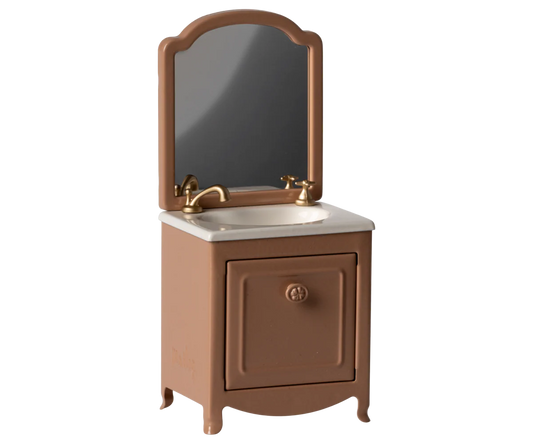 Maileg Sink Dresser, Mouse (Mint or Dark Powder or Off-White)