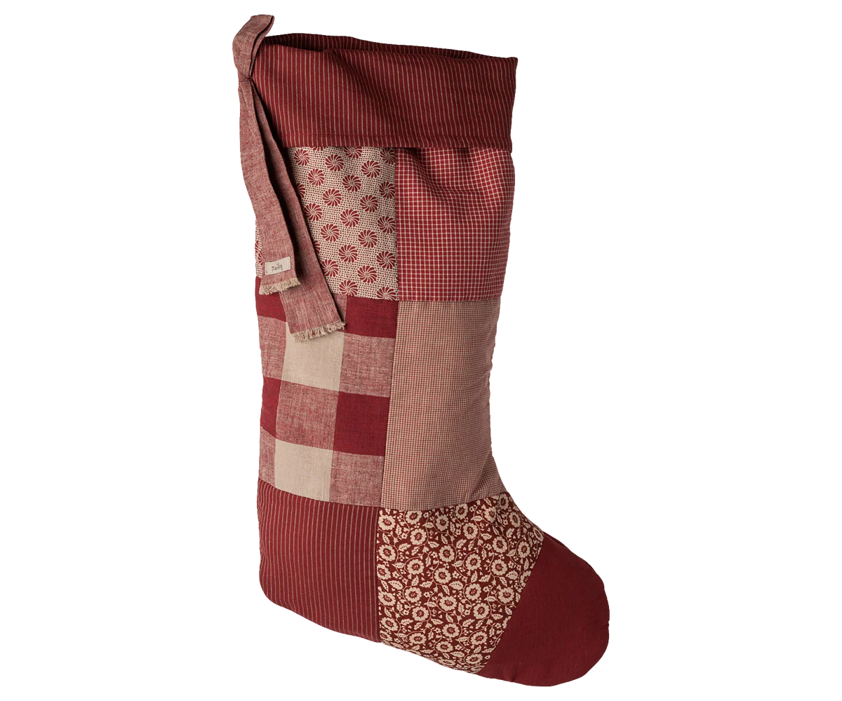 Maileg Christmas Stocking (Checker or Flower)
