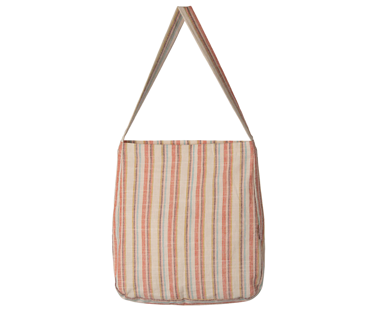 Maileg Tote bag, Multi dots or Stripes - One strap