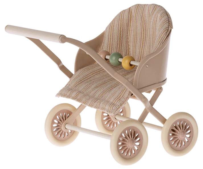 Maileg Baby Stroller- Rose