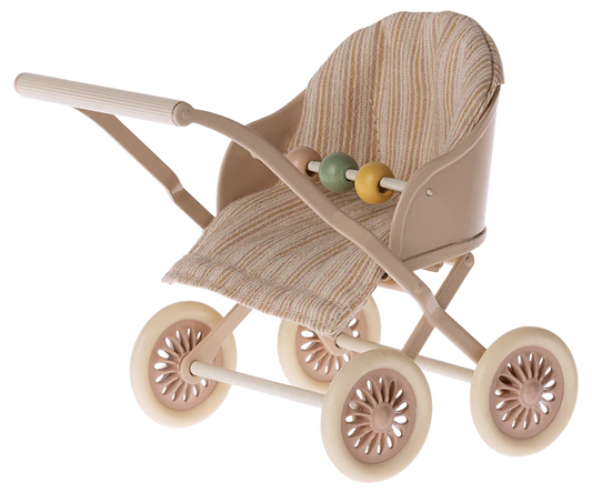 Maileg Baby Stroller- Rose