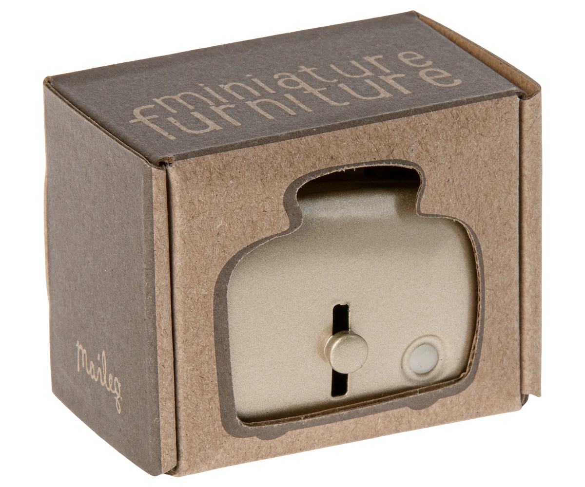 Maileg Miniature Toaster & Bread, Mint or Silver
