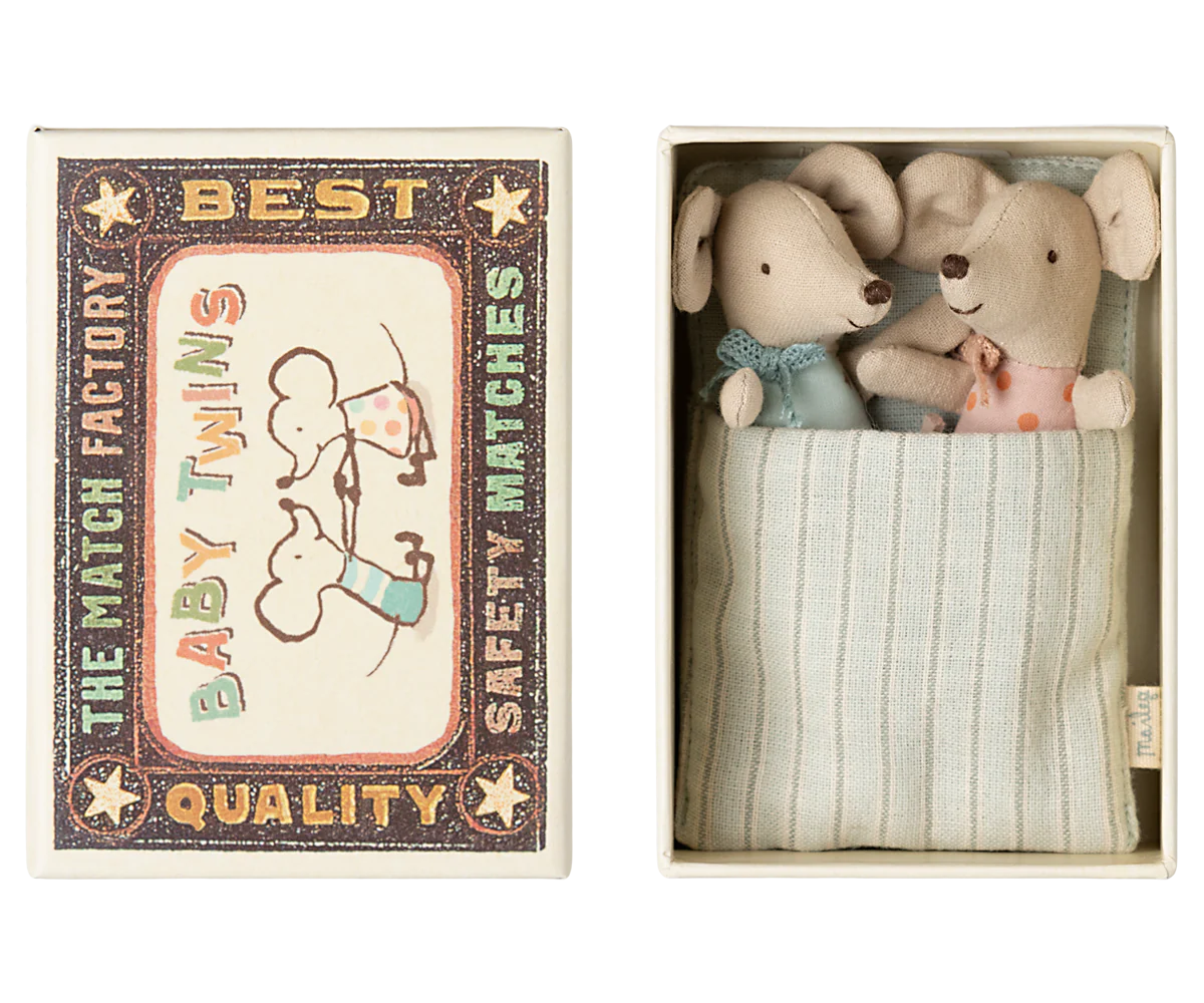 Maileg Twins in Matchbox- 2025