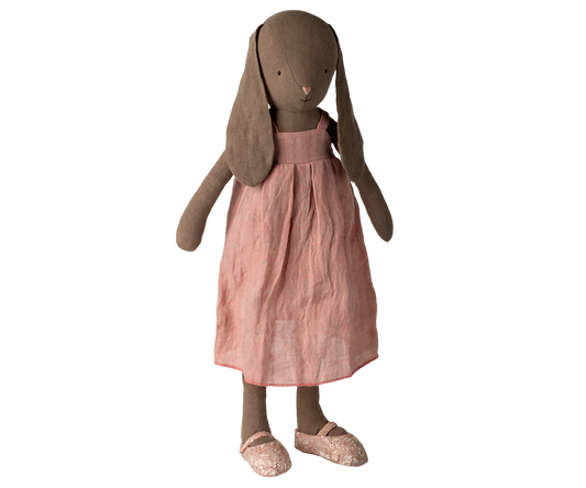 Preorder Maileg Bunny, Size 4 - Brown - Dress and shoes (Expected Delivery: 2.15.26)