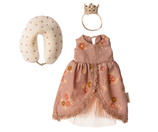 Preorder Maileg Queen dress, Mum mouse (Expected Delivery: 2 weeks)