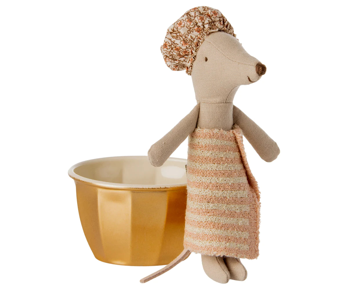 Maileg Wellness Big Sister Mouse - Rose