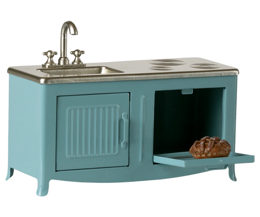 Preorder Maileg Kitchen, Mouse - Blue or Mint (Expected Delivery 2.15.26)