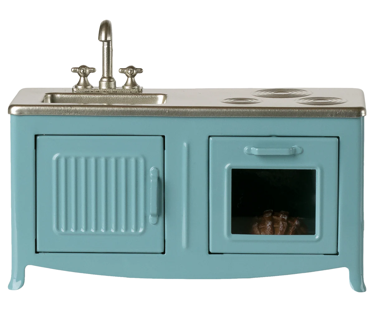 Preorder Maileg Kitchen, Mouse - Blue or Mint (Expected Delivery 2.15.26)