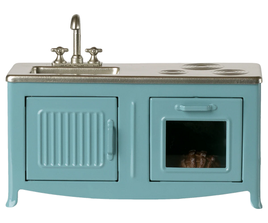 Preorder Maileg Kitchen, Mouse - Blue or Mint (Expected Delivery 2.15.26)