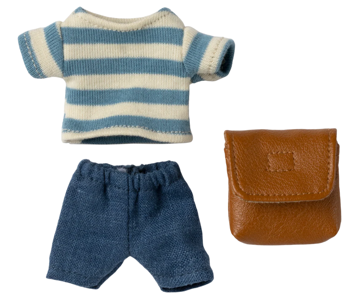 Preorder Maileg Clothes and bag, Big/ Little Brother and Sister Mouse (Expected Delivery: 6.15.26)