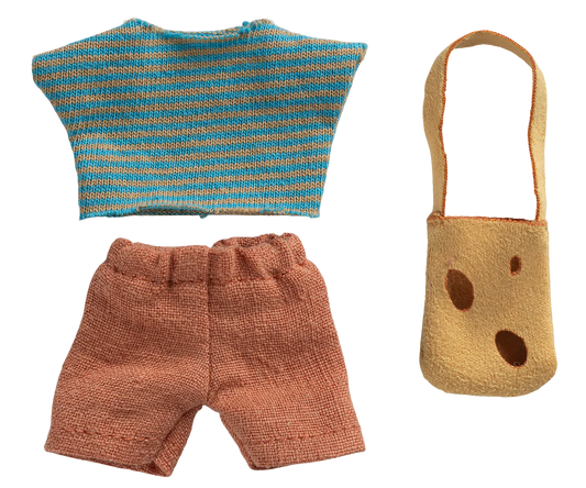 Preorder Maileg Clothes and bag, Big/ Little Brother and Sister Mouse (Expected Delivery: 6.15.26)