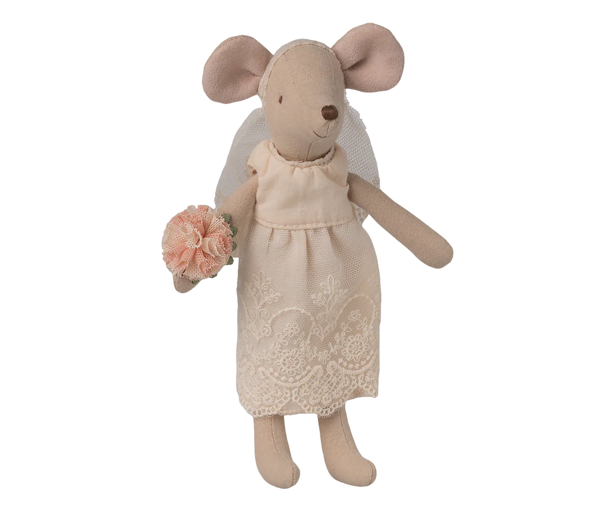 Preorder Maileg Wedding dress, Mum mouse (Expected Delivery: 6.15.26)