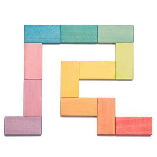 Ocamora Wooden Color Big Boards Rainbow Colors European Quality Toy