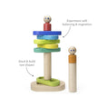 Load image into Gallery viewer, Tegu Magnetic Floating Stacker Wooden Block Set
