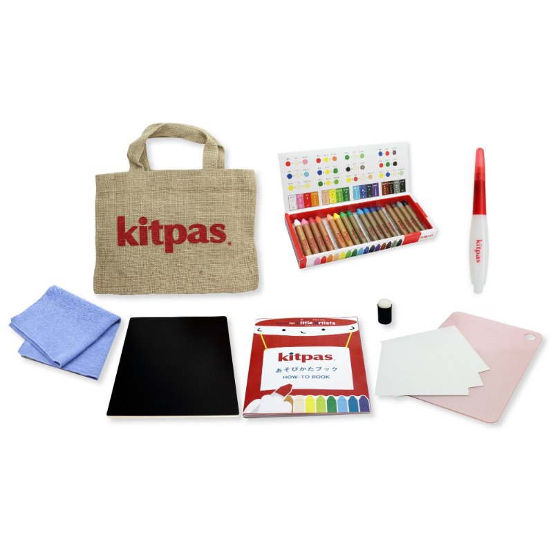 Kitpas Little Artists Set With Crayons Great Travel Toy For Kids