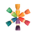 Load image into Gallery viewer, Grapat Rainbow Tomtens European Wooden Toy
