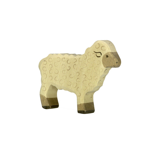 Holztiger Sheep Standing European Wooden Toy Animal