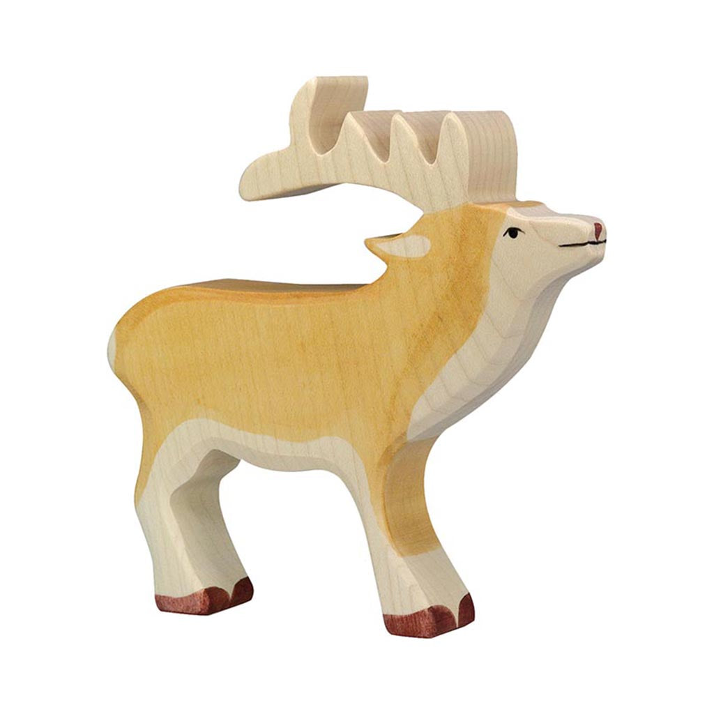 Holztiger Stag Elk European Wooden Toy Animal