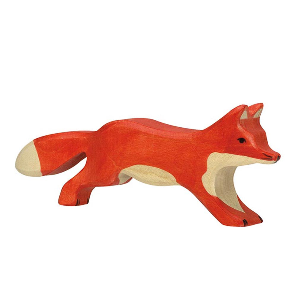 Holztiger Fox Running European Wooden Toy Animal