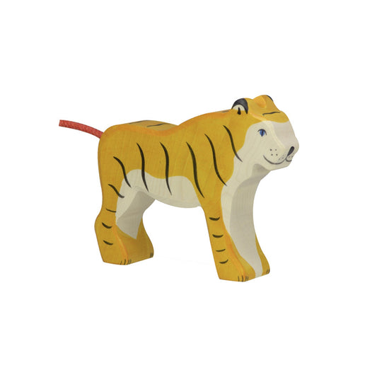 Holztiger Tiger Standing European Wooden Toy Animal