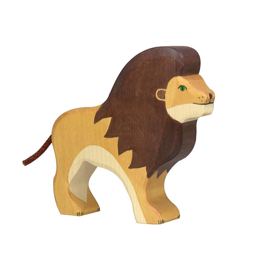 Holztiger Lion European Wooden Toy Animal