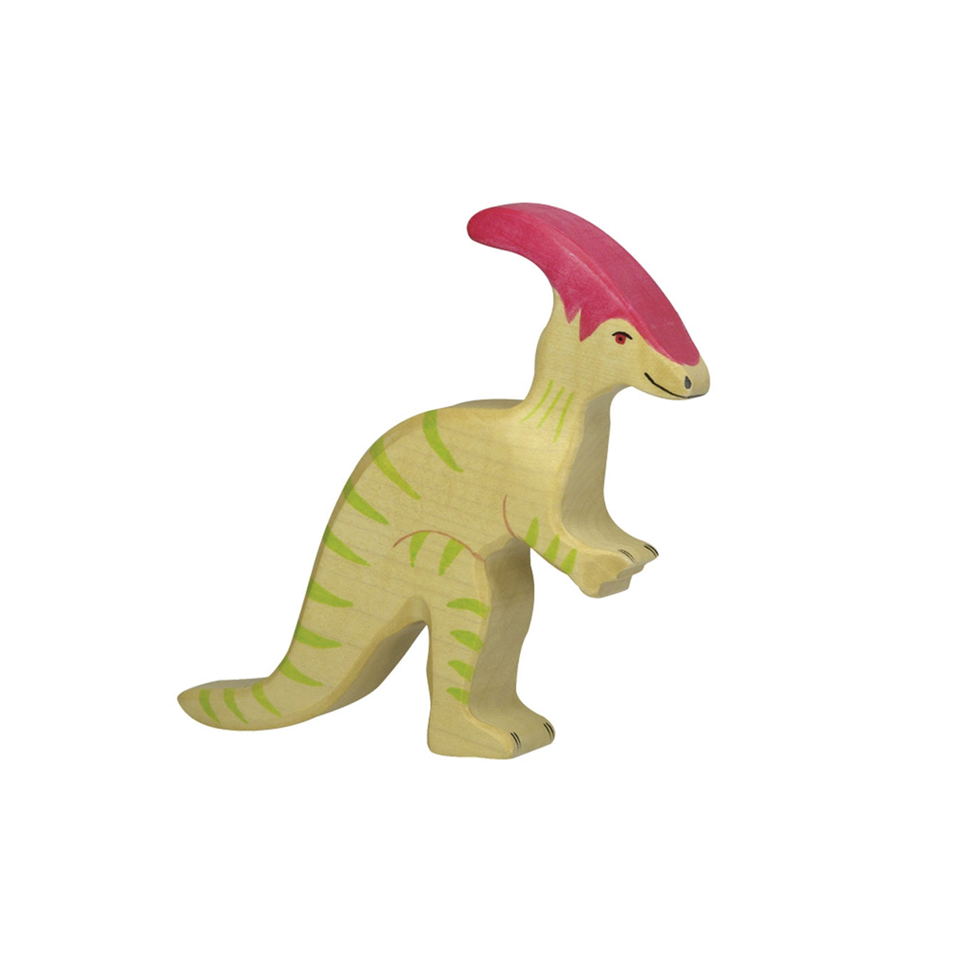 Holztiger Parasaurolophus Wooden Dinosaur European Toy