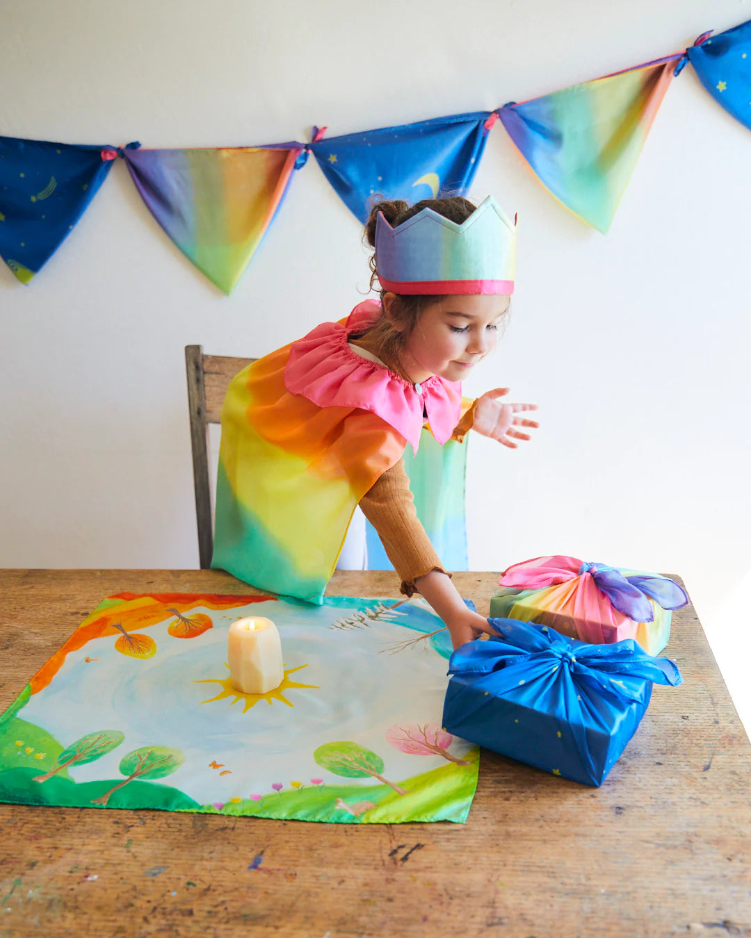 Sarah's Silks Mini Playsilk - Around the Year