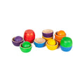 Load image into Gallery viewer, Grapat Bowls & Balls Wooden Rainbow Colors Sorting Toy For Kids
