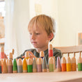 Load image into Gallery viewer, Grapat Brots Wooden European Toy In Rainbow Colors
