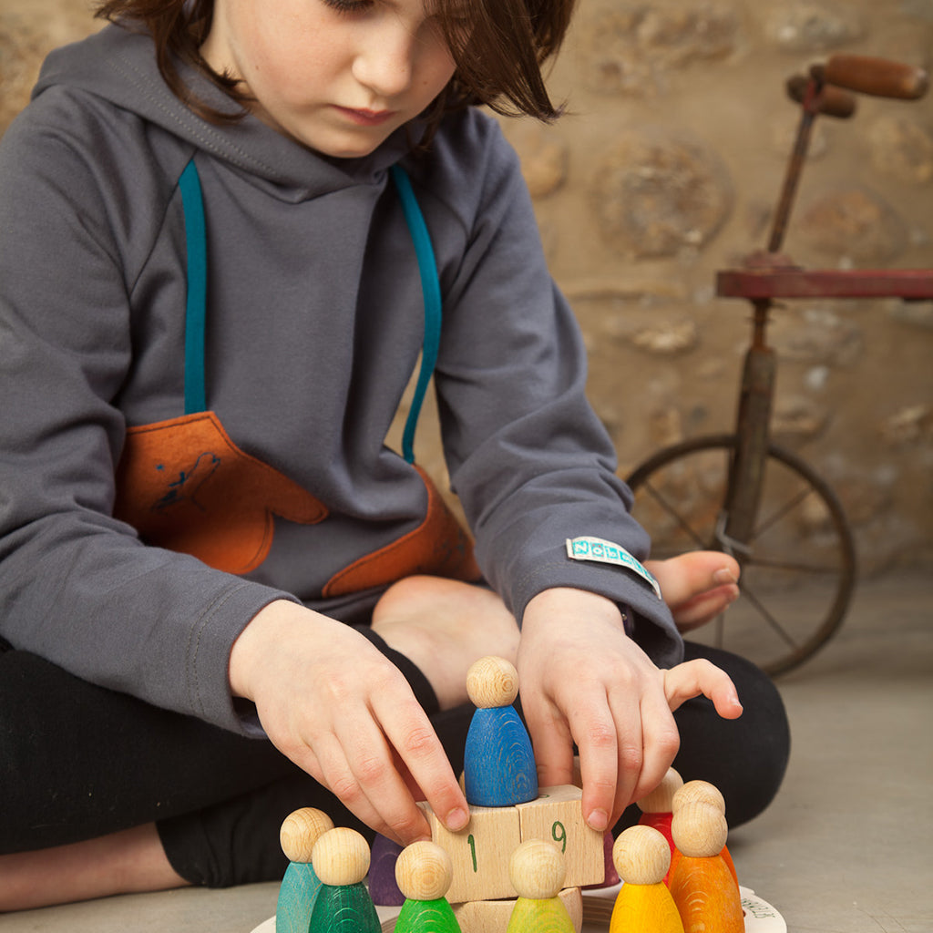 Grapat Perpetual Calendar (English) Wood Montessori Waldorf Toy Years Grapat Perpetual Calendar (English) Wood Montessori Waldorf Toy Years