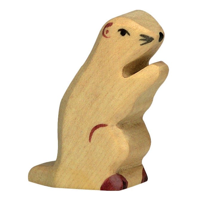 Holztiger Groundhog European Wooden Animal