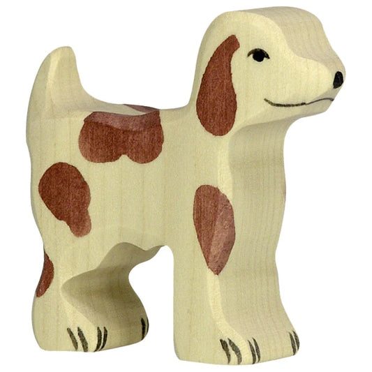 Holztiger Small Farm Dog Wooden European Toy Animal