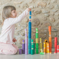 Load image into Gallery viewer, Grapat Lola Wooden Toy Set In Rainbow Colors Quality European Toy Brand
