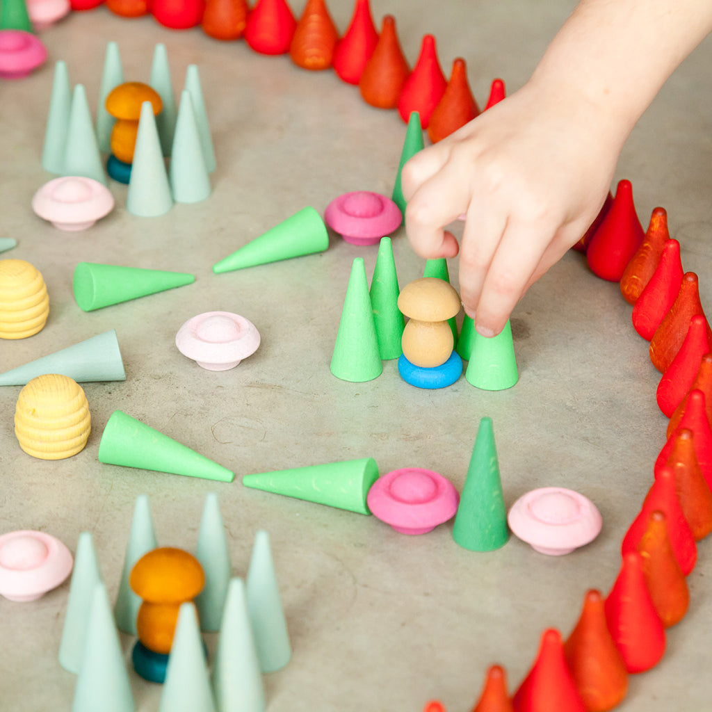 Grapat Mandala Flowers