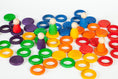 Load image into Gallery viewer, Grapat Nins, Rings & Coins In Rainbow Colors Quality Toys From Europe
