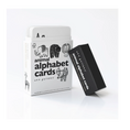 Load image into Gallery viewer, Wee Gallery Animal Alphabet Cards Black And White With Letters
