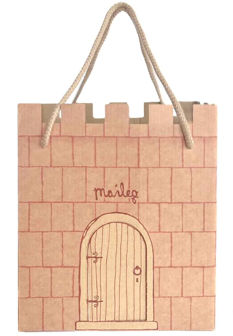 Maileg Castle Gift Bag, Rose