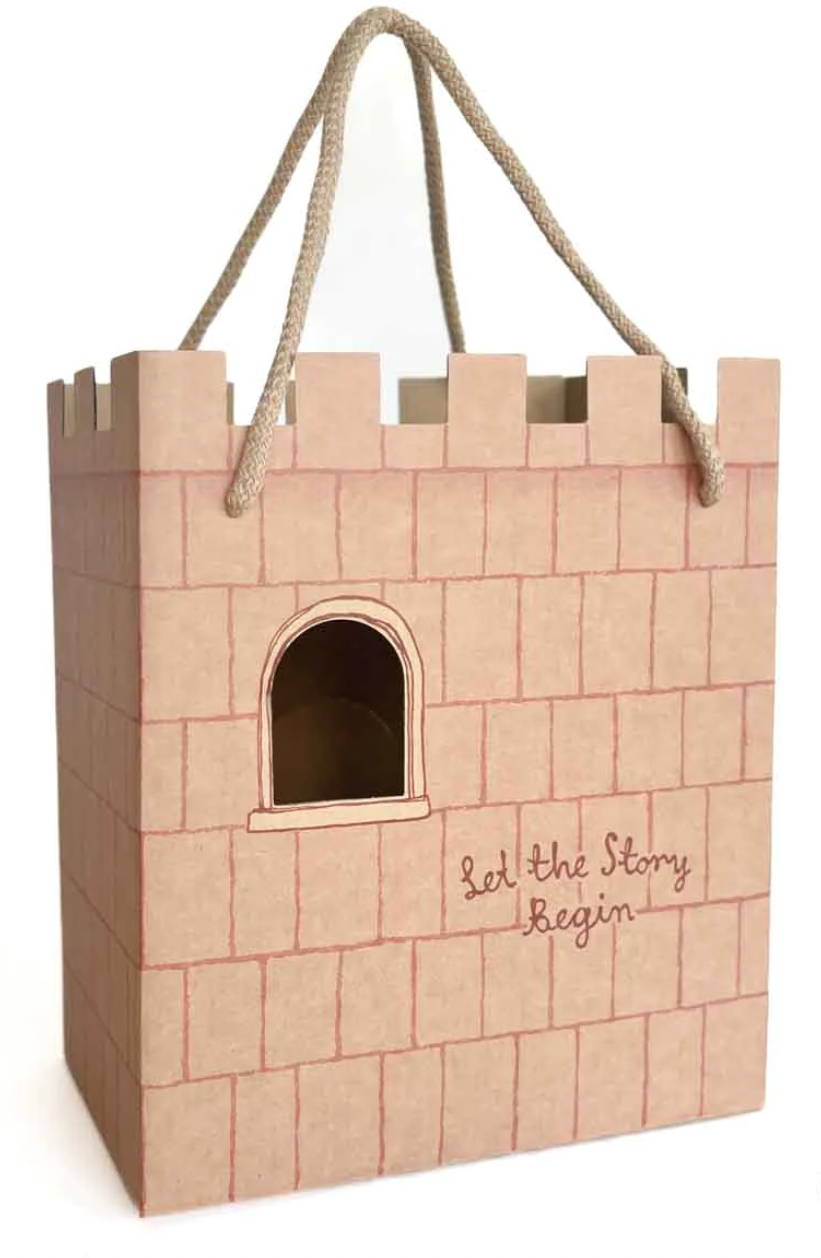 Maileg Castle Gift Bag, Rose