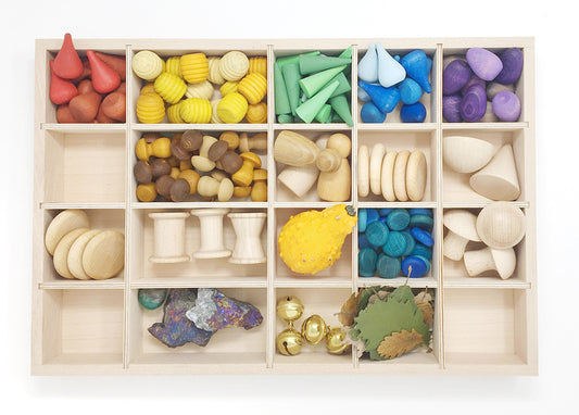 Grapat Tinker Tray For Wooden Toys And Loose Parts