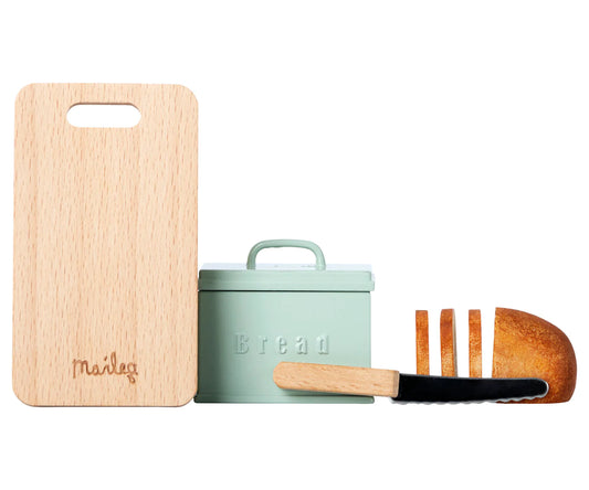 Maileg Bread Box with Utensils
