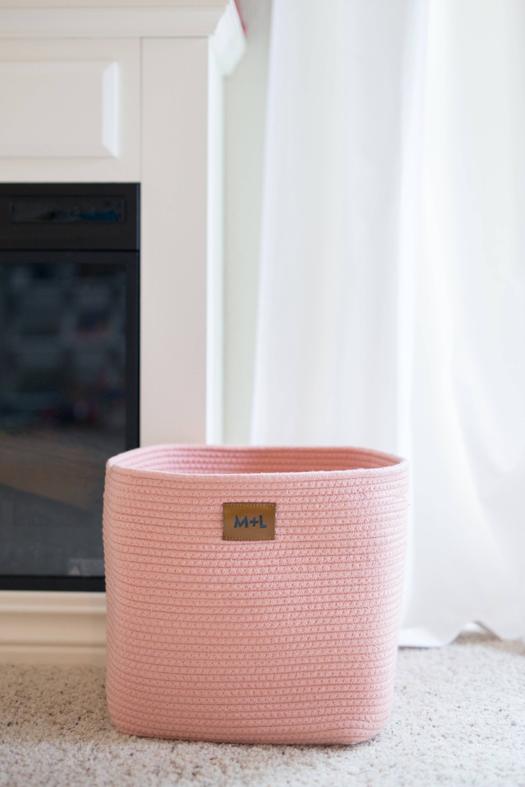 Maple and Lark Bountiful Rope Basket: Multiple Colors