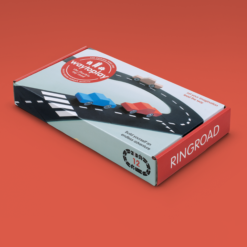 Waytoplay Ringroad Set Rubber Road Toy For Kids