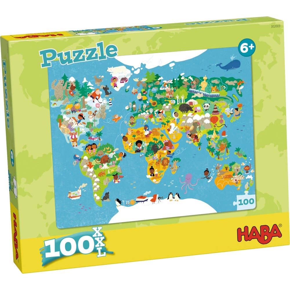Haba World Map Puzzle – Years Of Play