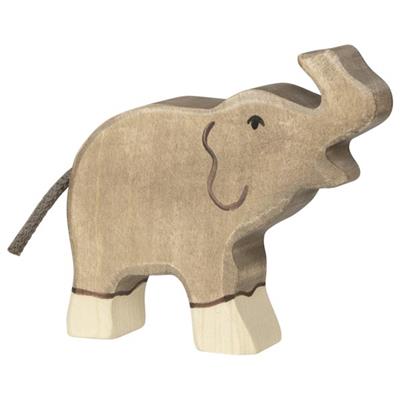 Holztiger Small Elephant Trunk Raised Wooden European Toy
