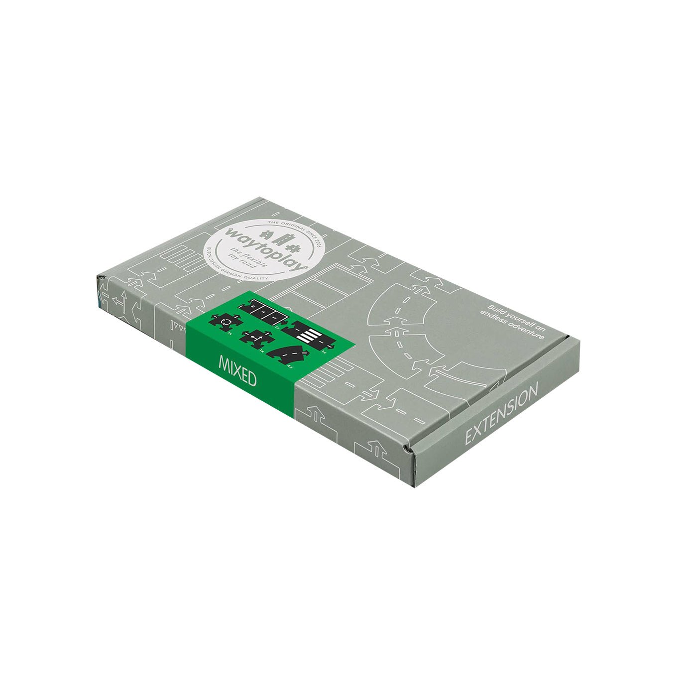 Waytoplay Mixed Extension Road Set Rubber Car Track For Kids