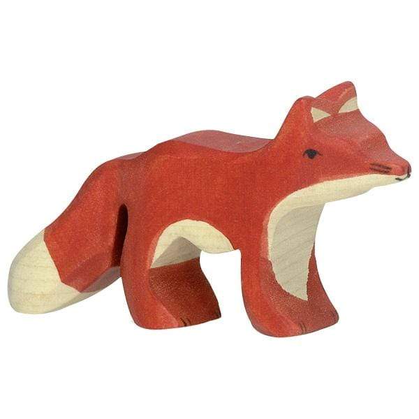 Holztiger Small Fox Wooden European Animal