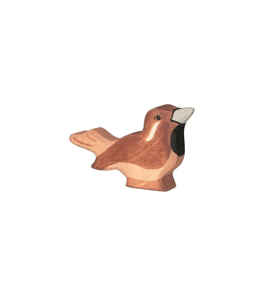 Holztiger Sparrow European Wooden Animal